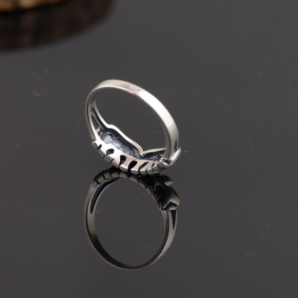 Sterling Silver Rings Fine Of Auspicious Elephant Jewelry Rings Good Luck Ring - Picture 4 of 6